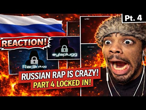 THEY KEEP GETTING BETTER! 🇷🇺 Russian Rap Reaction Pt. 4 (Unki, Eylaplugg, Radik)