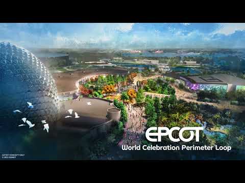 New EPCOT World Celebration Perimeter Loop (Pinar Toprak)