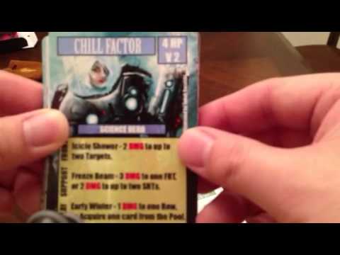 Hero Brigade 01: Character Cards