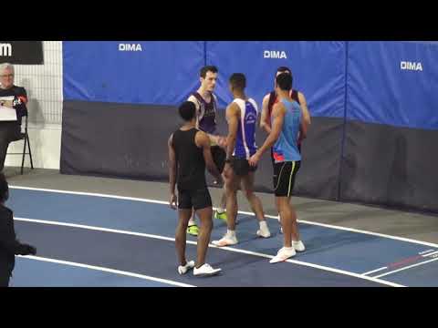 6''99: Gildas TOYB (60m ESM - Série 9) - Championnats Rég. en salle ES-SE - Eaubonne 19 Janv. 2019