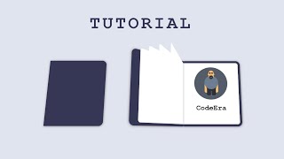 Download the video "Tutorial on Flip Book Animation using Pure CSS | Transition Effect | Codeera"