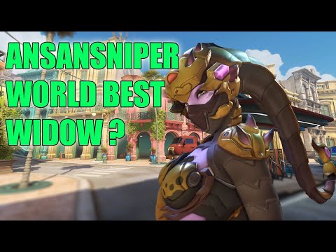 ANSANSNIPER WORLD BEST WIDOWMAKER GAMEPLAY - TOP 500 OVERWATCH SEASON 23