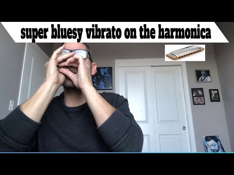 how to get a super bluesy vibrato on the harmonica