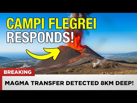 1 MINUTE AGO: Vesuvius Magma Transfer Detected 8km Deep - Campi Flegrei Responds Instantly