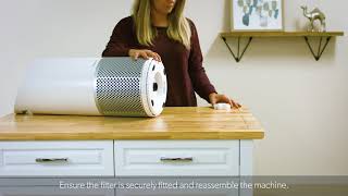 Initial Set-Up - TruSens Medium Z-2000 & Large Z-3000 Air Purifier