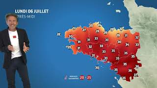 Illustration de l'actualité La météo de votre lundi 6 juillet 2026