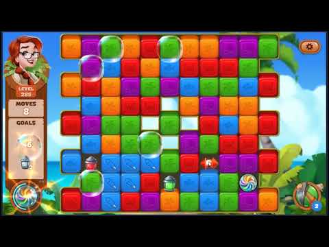 Lost Island Blast Adventure Level 285 - NO BOOSTERS 🏝️ | SKILLGAMING ✔️