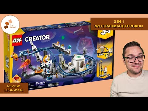 Das coole A-Modell kann Legos Probleme nicht verbergen - LEGO 31142 Weltraumachterbahn