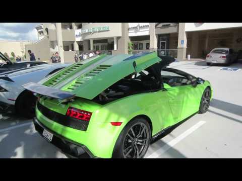 Lamborghini Gallardo Spyder Performante Roof Operation