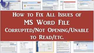 How to Fix All Issues of MS Word File Corrupted/Not Opening/Unable to Read/etc [Urdu/Hindi/English]