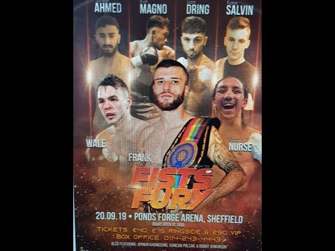 Fight Academy Fists of Fury Official Weigh In