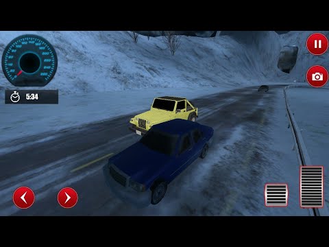 Offroad Snow Jeep Adventure - Uphill Driving 2020