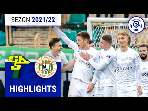 Górnik Łęczna - Zagłębie Lubin 2:1 | SKRÓT | Ekstraklasa 2021/22 | 19. Kolejka