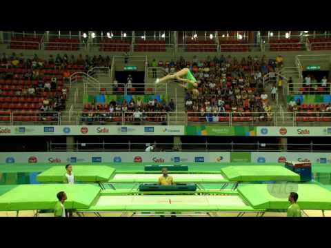 KYIKO Maryna (UKR) - 2016 Olympic Test Event, Rio (BRA) - Qualification Trampoline Routine 2