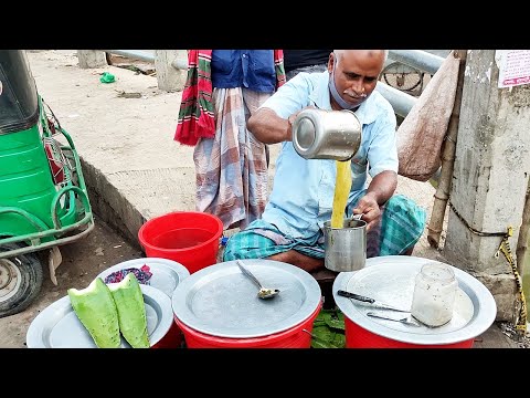 Aloe Vera Juice - Old Man Selling Unique & Healthy Street Food
