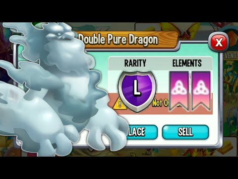 Hatching Double Pure Dragon | Best Pure Legendary Dragon In Dragon City