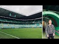 CELTIC PARK stadium tour vlog