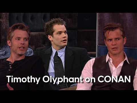 Timothy Olyphant on CONAN - A Compilation