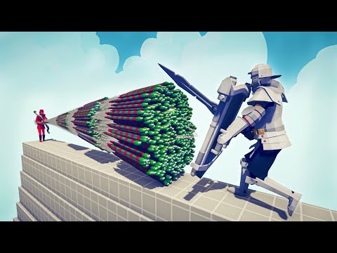 DARK SOULS MIRROR KNIGHT vs EVERY GOD - 🏹 Totally Accurate Battle Simulator TABS