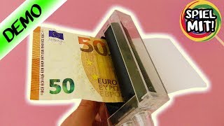 Zaubertrick | Geld Druck Maschine - Aus Papier echte Geldscheine machen | Ist das Geld gefälscht?