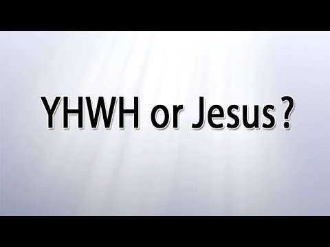 YHWH or Jesus?