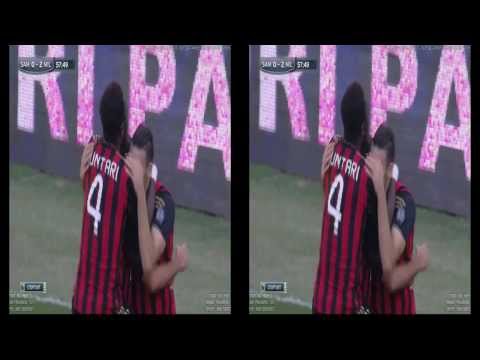 Adil Rami Goal Sampdoria vs AC Milan 0-2  Serie A  23/02/2014 HD