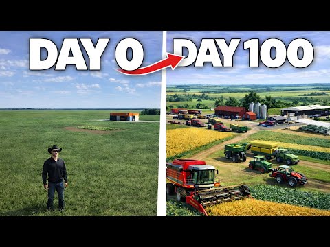 I Built My First Farm Starting With $0 on the Flat Map – Episode 2