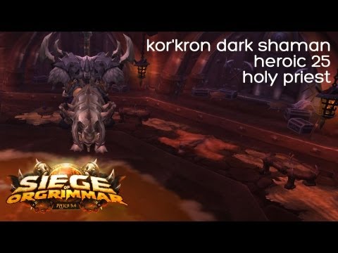 Kor'kron Dark Shaman 25m Heroic - Holy Priest