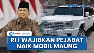Prabowo Tegaskan Pejabat Wajib Gunakan Mobil Maung, Pimpinan MPR Sebut Kebijakan Egaliter
