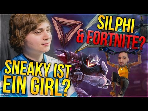 SNEAKY IST EIN GIRL? Silphi & Fortnite LUL [Editiertes Gameplay] [League of Legends]