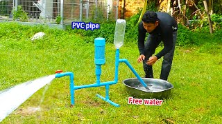Download lagu Free electricity | I turn PVC pipe into water pump at home free no need electricity| #electric #pvc mp3