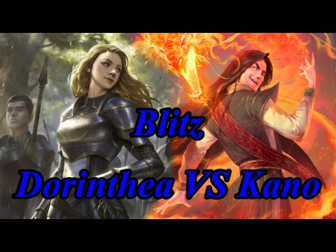 Flesh & Blood Gameplay - Blitz ( Dorinthea VS Kano )