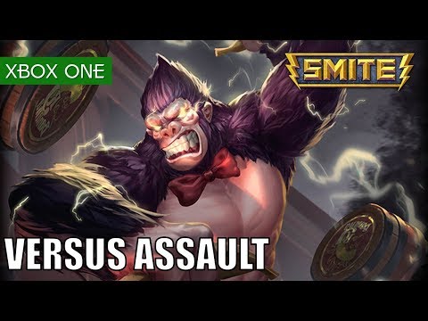 SMITE Xbox One Gameplay Assault Versus as Raijin - Bananas for drum sticks