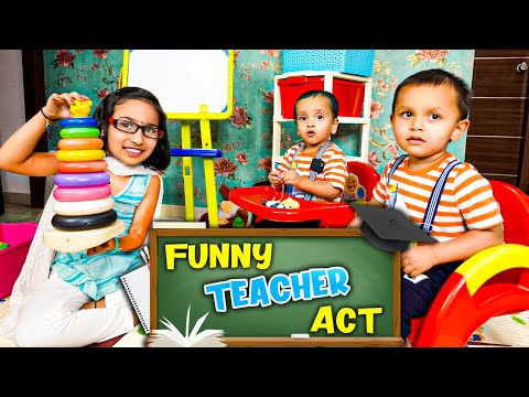 Funny Teacher for Play Group Kids / Pretend Play / @Aadyansh @AaryanshVlog