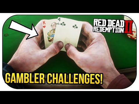 Red Dead Redemption 2: GAMBLER CHALLENGES 1-10! (*BEST METHODS*)