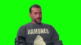 CM Punk "I turned chicken salad into chicken shit" green screen