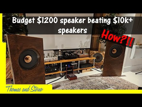A high-end killer ultra budget speaker no one can buy. Room tour of HIFI CAVE Youtuber.