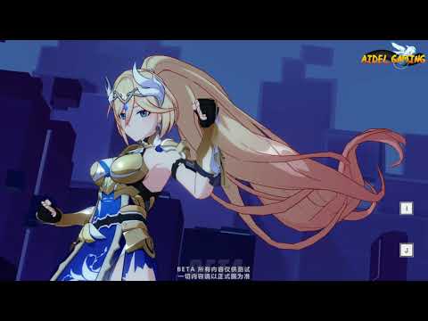 Honkai Impact 3rd BETA v4.4 - Durandal Bio Fire Type Battle Suit Gameplay