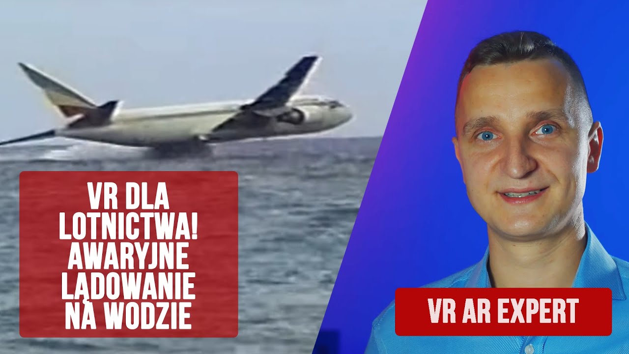 Ewakuacja pasażerów na akwen wodny — Flight Crew VR EpicVR