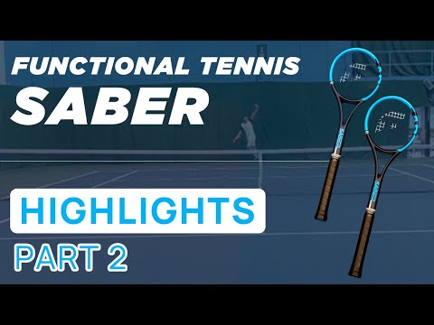 *Tweener Included* Best points with the NEW Functional Tennis Saber! 🎾 | PART 2