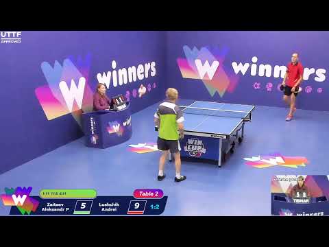 WINners CUP table 2  10.09 Zaitsev Aleksandr P - Lushchik Andrei 11:00