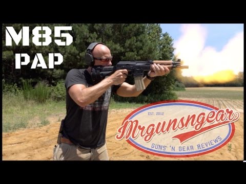 Yugo Zastava M85NP PAP AK Pistol That Takes AR-15 Mags (HD)