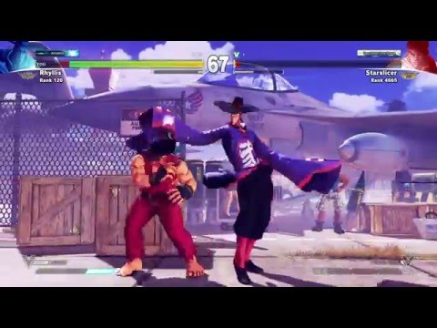 SF V: Rhyllis (F.A.N.G) vs Starslicer (Ryu)