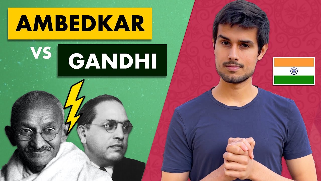 Video coverage on Gandhi vs Ambedkar comparative analysis