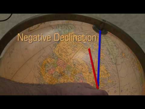 Magnetic Declination for Magnetic Compass and Solar Pathfinder