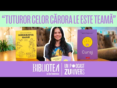 RECREAȚIA MARE de MIRCEA SÂNTIMBREANU & CURAJ de RAINA TELGEMEIER | BiblioTEA cu Tea Teodorescu 19