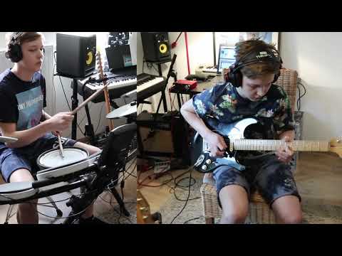 David Gilmour "In Any Tongue" rhythm & solo cover by Filip [Live at Pompeii version]