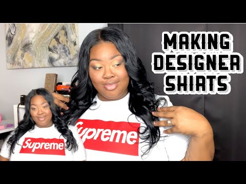 How to Make "Designer" Shirts Using the Cricut. |...