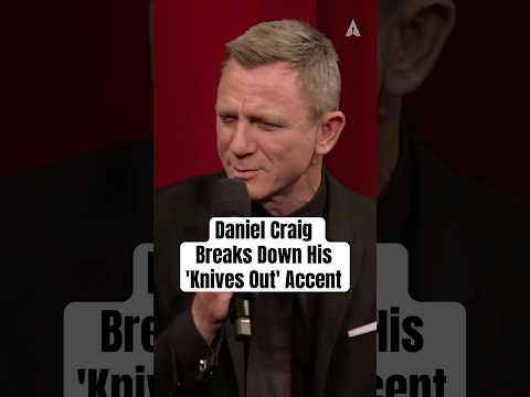 Daniel Craig Reveals How He Built Benoit Blanc’s Accent in ‘Knives Out’ #movies