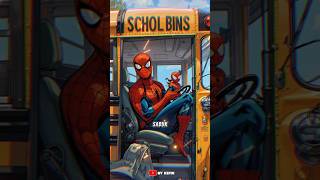 Download lagu Spider-Man jadi supir bus sekolah #kartun #cartoon #spiderman mp3